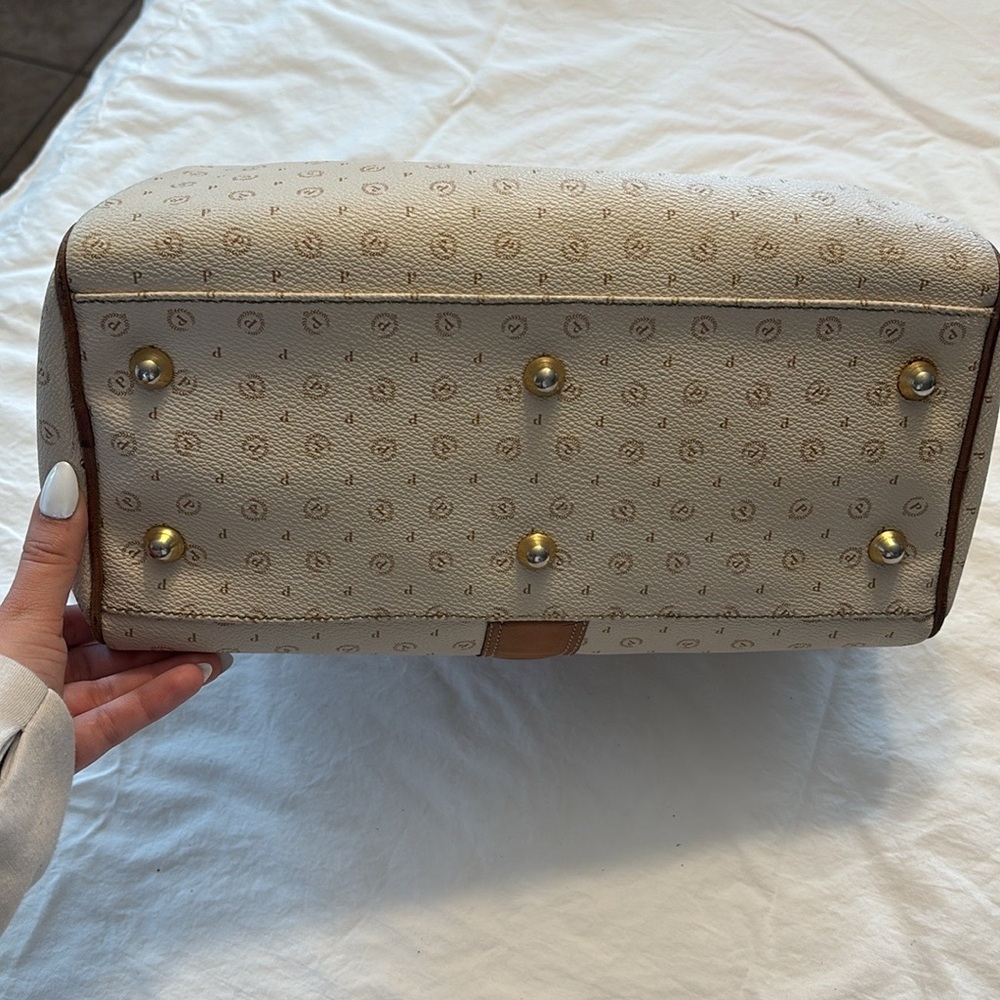 Pollini Handbag in Cream and Tan - Picture 3 of 11